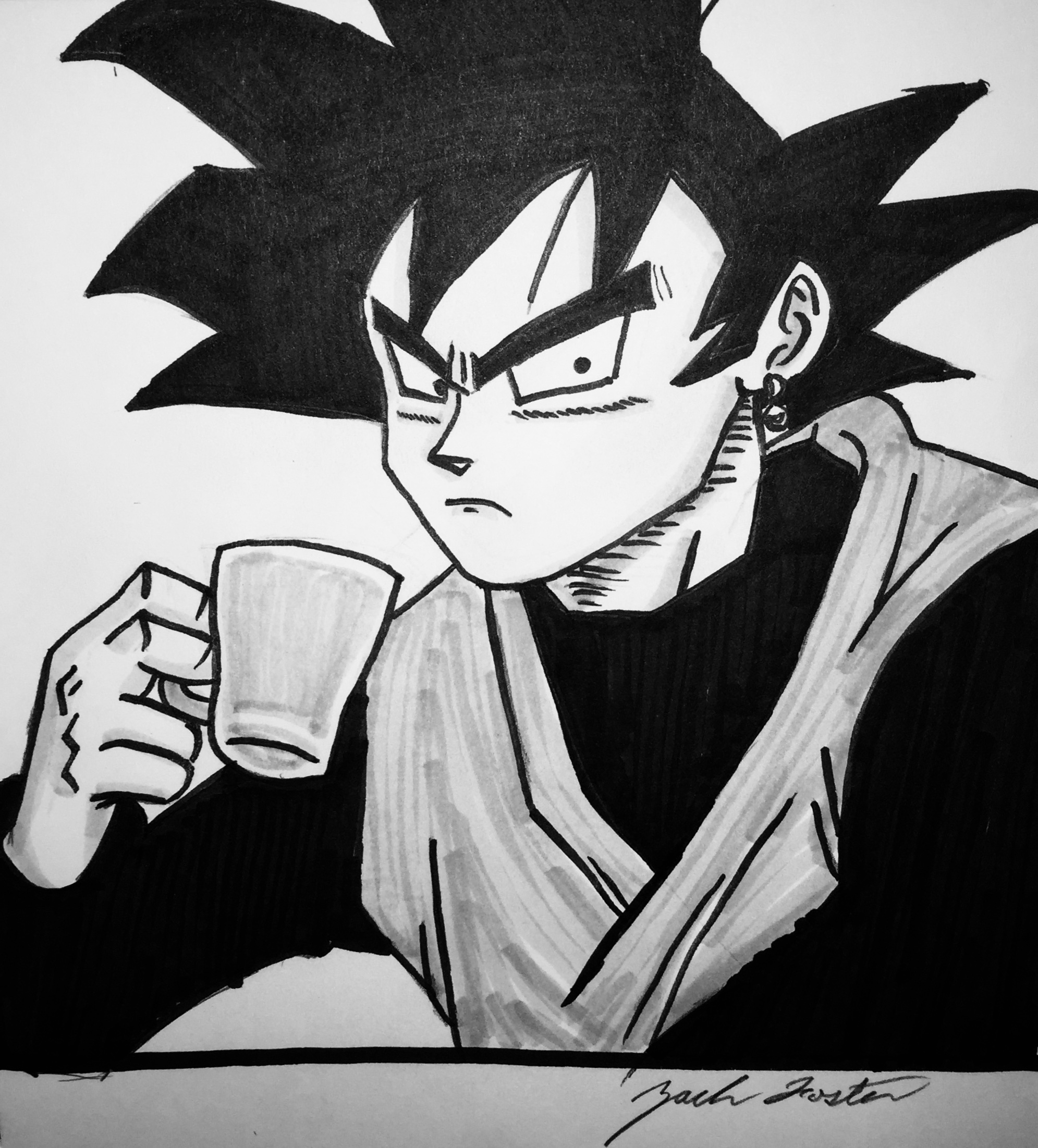 Goku Black   Drawing